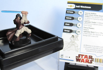 Star Wars Dark Times: A Star Wars Miniatures Booster Expansion - Jedi Watchman - Kai Justiss